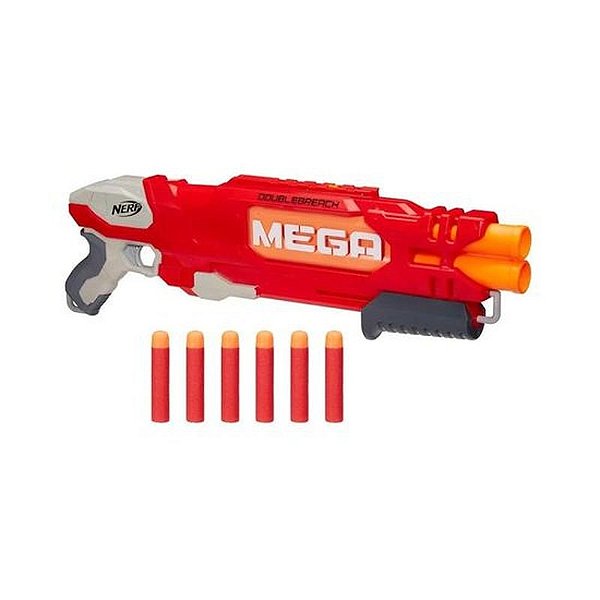 Lançador de Dardos Nerf N-Strike Mega Doublebreach Hasbro B9789
