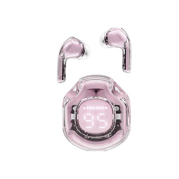 Fones de Ouvido Bluetooth Acefast T8 - Rosa Lotus