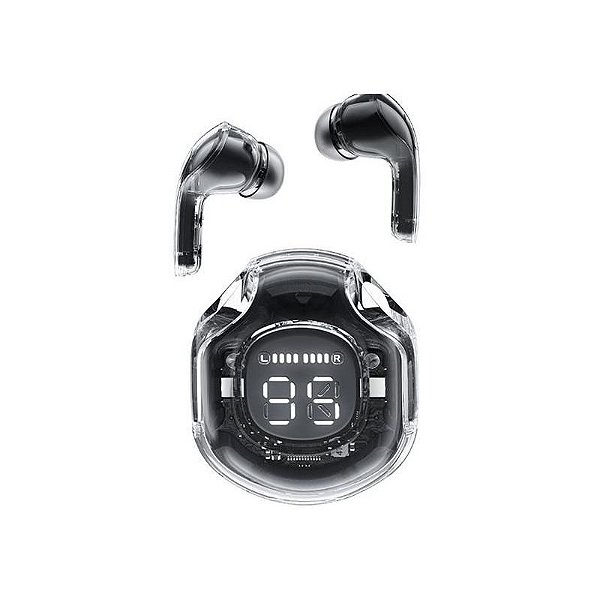 Fone de Ouvido Bluetooth Acefast T8 - Preto Brilhante
