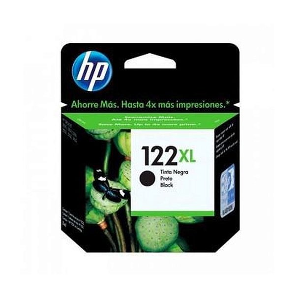 Cartucho De Tinta Hp 122Xl Preto Original 85Ml (Ch563Hl)
