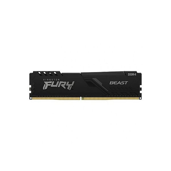 Memória RAM DDR4 16GB 3200MHz Kingston Fury Beast Black KF432C16BB/16