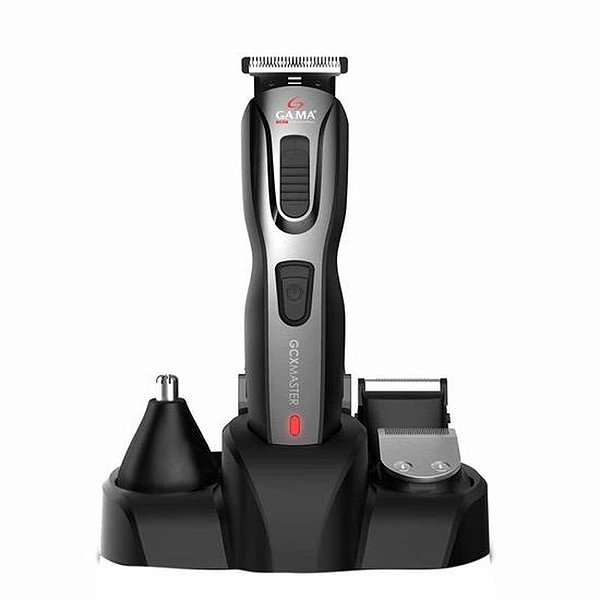 Máquina de Corte de Cabelo Gama GCX-Master - Bivolt - Preto com Detalhes Dourados