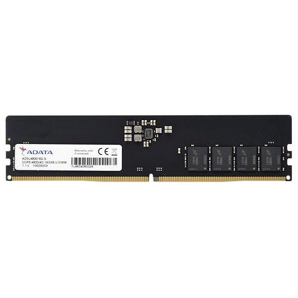 Memória RAM Adata DDR5 16GB 4800MHz - Performance Superior para Gaming e Multitarefa