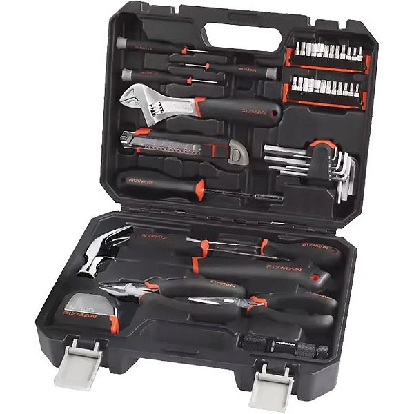 Conjunto de Ferramentas Profissional Fixman 46 Peças