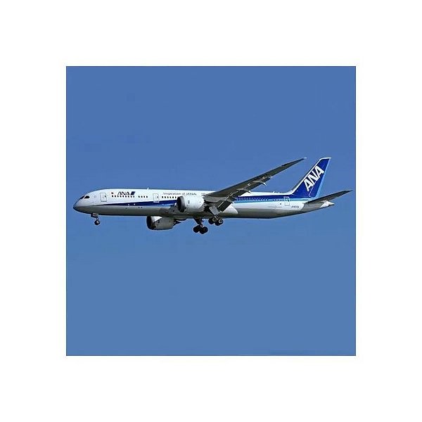 Modelo de Avião Boeing 787-9 1200 Ana - Kit de Plástico Hasegawa