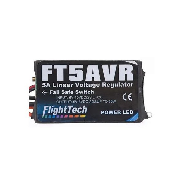 Regulador De Tensão Bec Flighttech 5A Ft5Avr