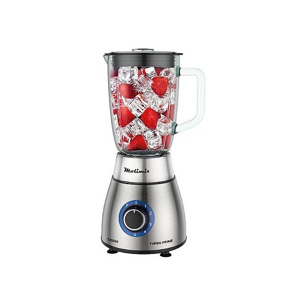Liquidificador Molimix Turbo Prime Mlv 1200 1200W 1.8L 110V Prata