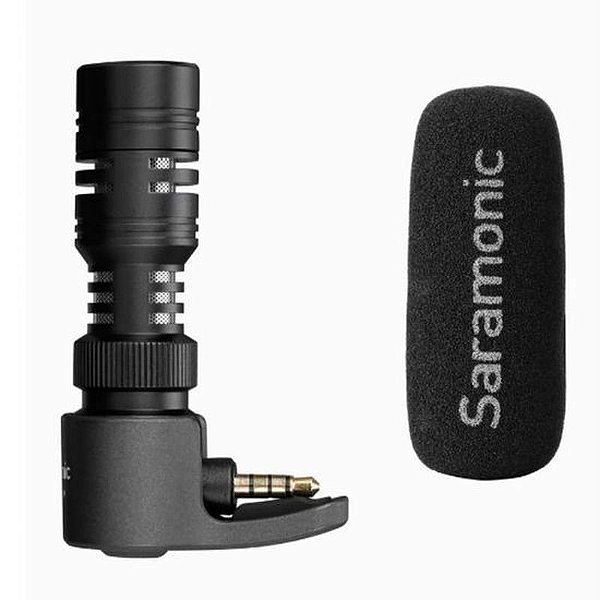 Microfone Saramonic Smartmic Para Dispositivos Móveis