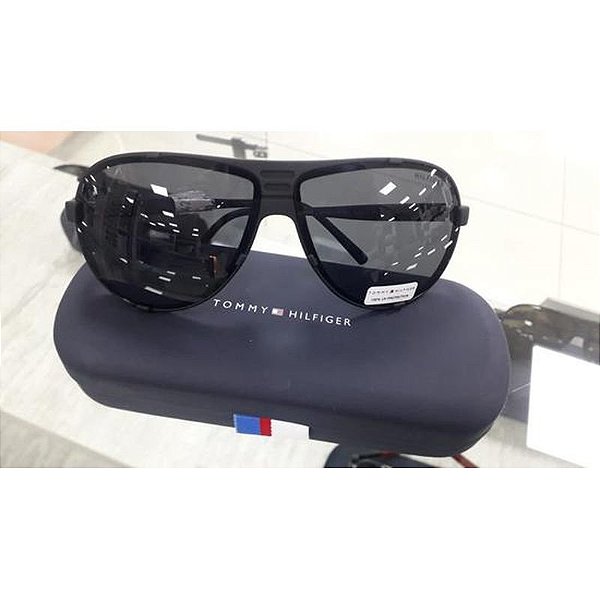Óculos Tommy Hilfiger Masculino Draco Om521 Matte Rubberize 66396449 000 874 Std