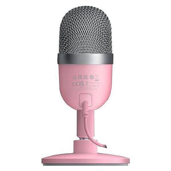 Microfone De Estúdio Usb Razer Seiren Mini - Quartz