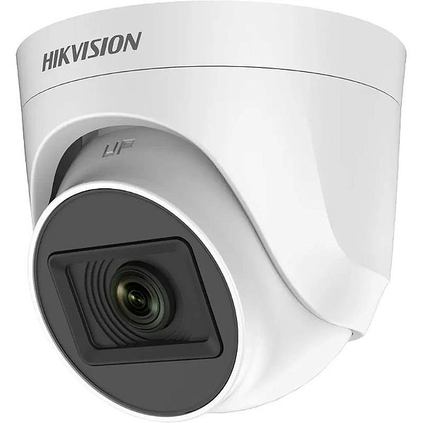 Câmera de Vigilância 4K Hikvision DS-2CE76U1T-ITPF Turret 2.8mm para Segurança Inteligente