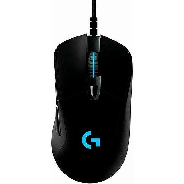 Mouse Gamer Logitech G403 Hero com Fio - Preto, 25600 DPI, 6 Botões, Alta Precisão