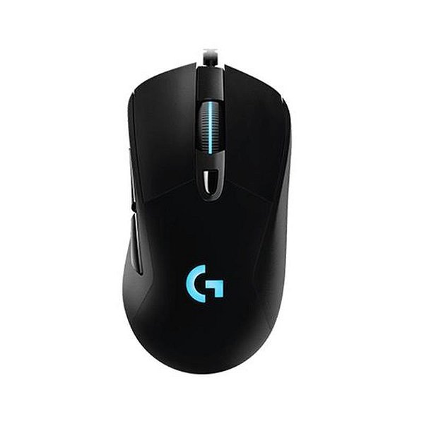 Mouse Gamer Logitech G403 Hero Rgb - Preto E Estiloso