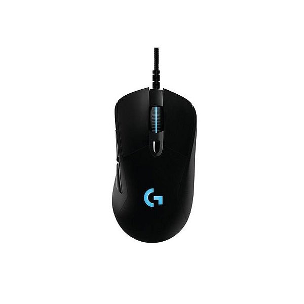 Mouse Gamer Logitech G403 Hero - 16000 DPI, Ajustável, RGB, 6 Botões - Preto