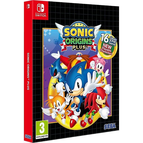 Jogo Sonic Origins Plus - Nintendo Switch