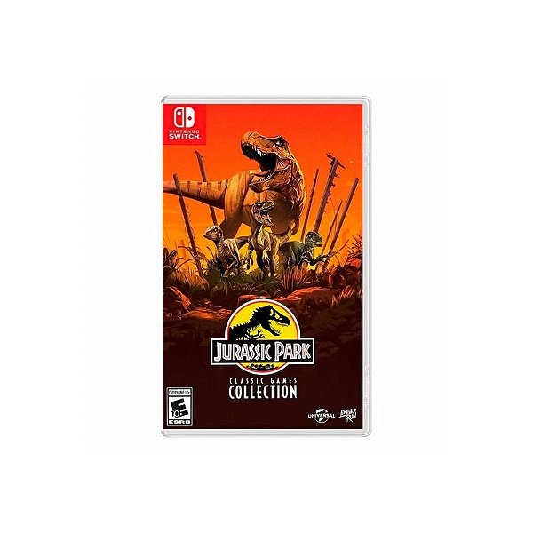 Coleção de Jogos Clássicos Jurassic Park para Nintendo Switch