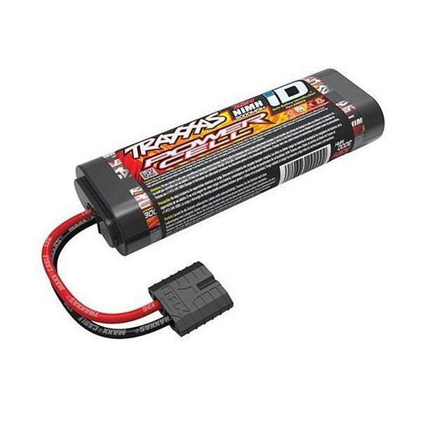 Bateria Traxxas Nimh 3000mAh 7.2V Flat 2922X para Veículos RC