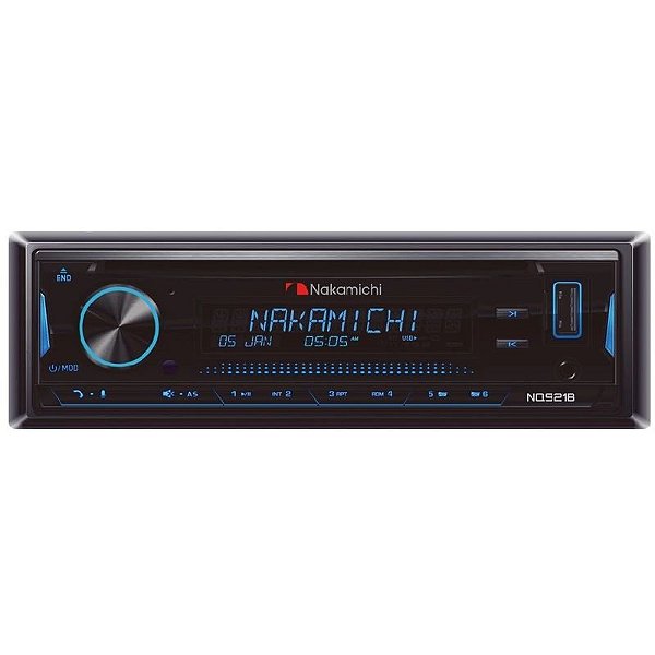 Cd Player Nakamichi Nq821B Com Bluetooth/Usb/Aux/Cd/Mp3/Fm