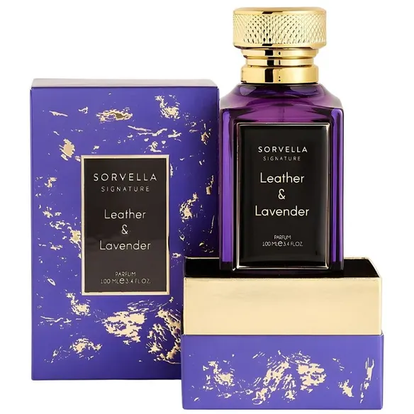 Perfume EDP de Couro e Lavanda da Coleção Signature Sorvella 100mL - Unissex