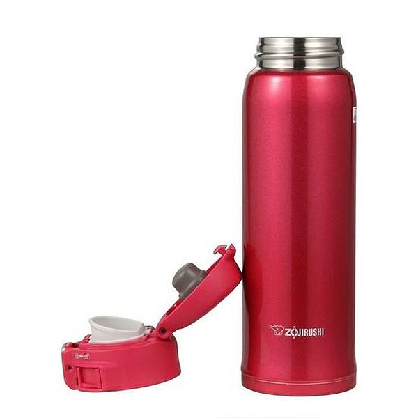 Garrafa Térmica Inox Zojirushi 480Ml - Cor Vermelho