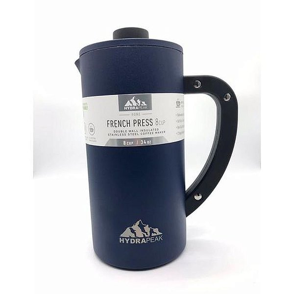 Cafeteira Francesa Copo Térmico Hp Frenchpress Navy 1L Azul Marinho