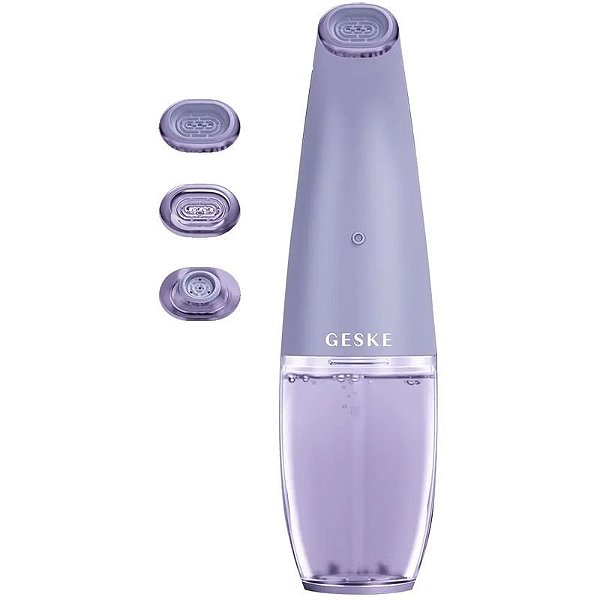 Limpador Facial GESKE Aqua Steam 8 em 1 - Rosa, Limpeza Profunda e Hidratação