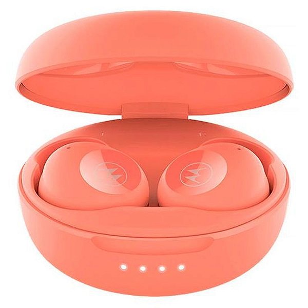 Fone de Ouvido Sem Fio Motorola Moto Buds 250 - Cor Pessego