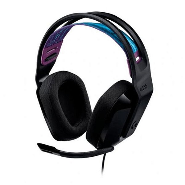 Fone de Ouvido Gamer Logitech G335 P2 Preto - 981-000977