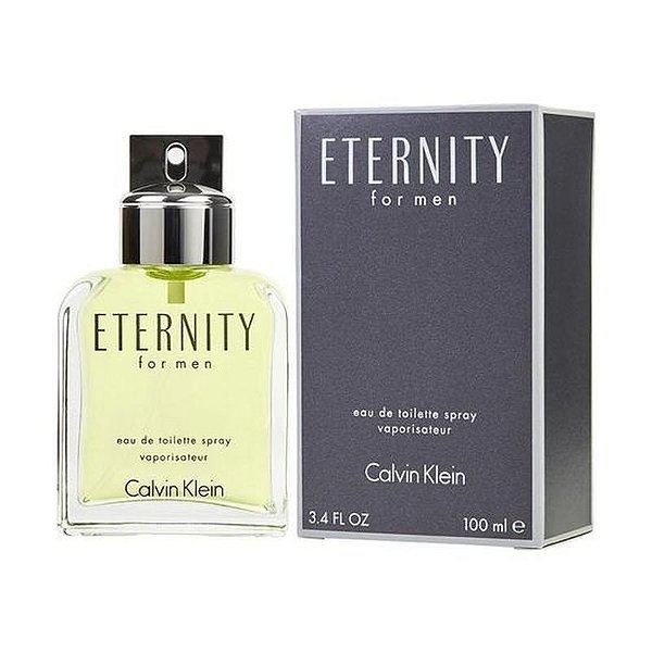 Perfume Masculino Calvin Klein Eternity Eau de Toilette 100ml - Elegância Atemporal
