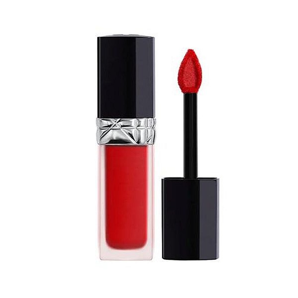 Dior Rouge Forever Líquido 999 - Batom de Longa Duração e Efeito Intenso