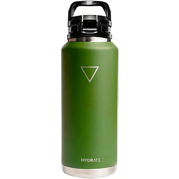 Garrafa Térmica Militar 1060mL - Verde Oliva para Hidratação Eficiente