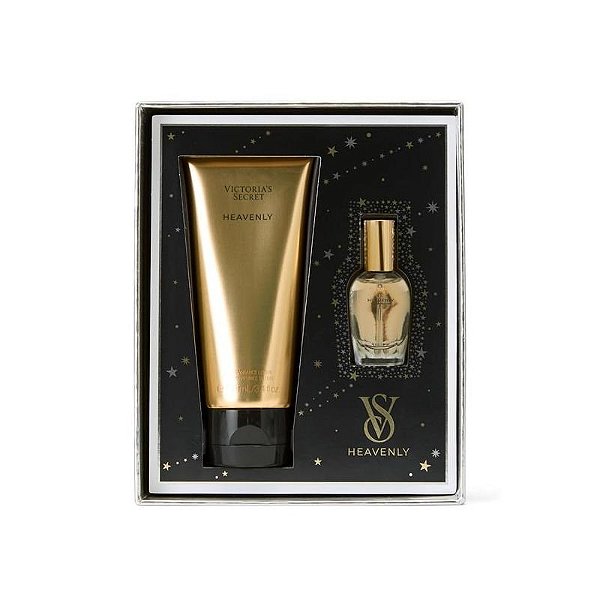 Kit Mini Fragrâncias Heavenly da Victoria's Secret - 100/7,5ML