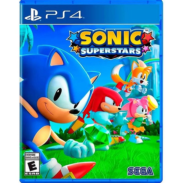 Jogo Sonic Superstars para PS4 - Aventura e Diversão em Alta Velocidade