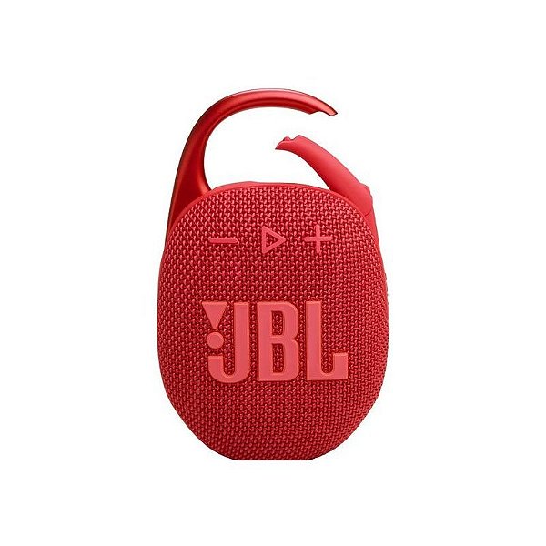 Caixa de Som Bluetooth JBL Clip 5 - Red