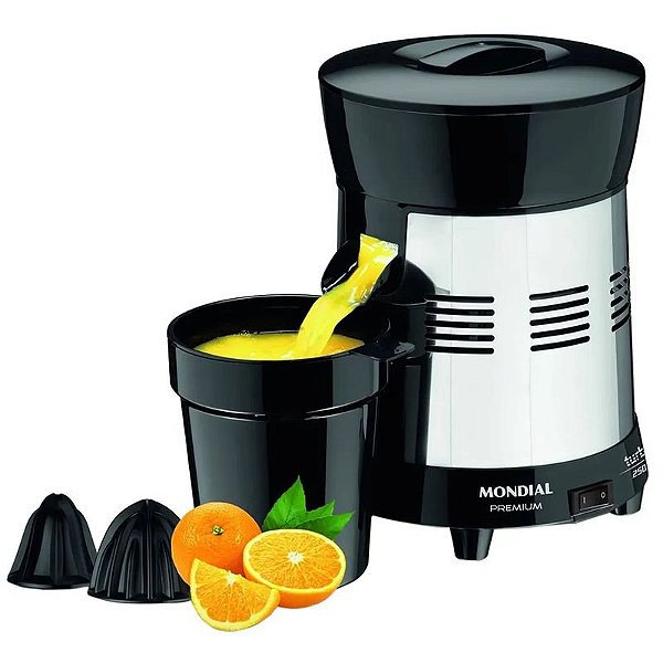 Espremedor de Frutas Mondial Premium E-10 Turbo Bivolt