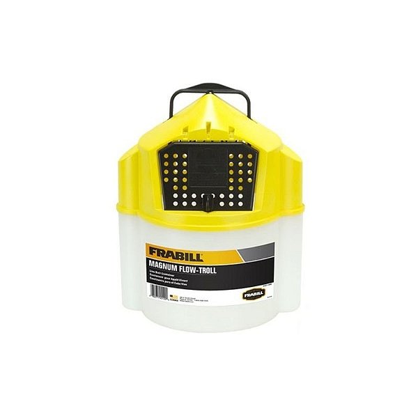 Balde de Pesca Plano Frabill 451200 com Capacidade de 9 Litros