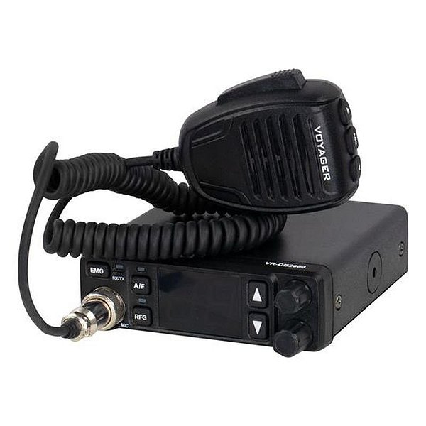 Rádio PX Voyager VR-CB2660 - 40 Canais - AM/FM - Preto