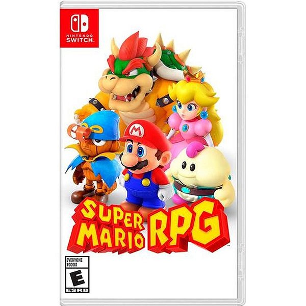 Super Mario RPG para Nintendo Switch - Jogo Aventura Clássica