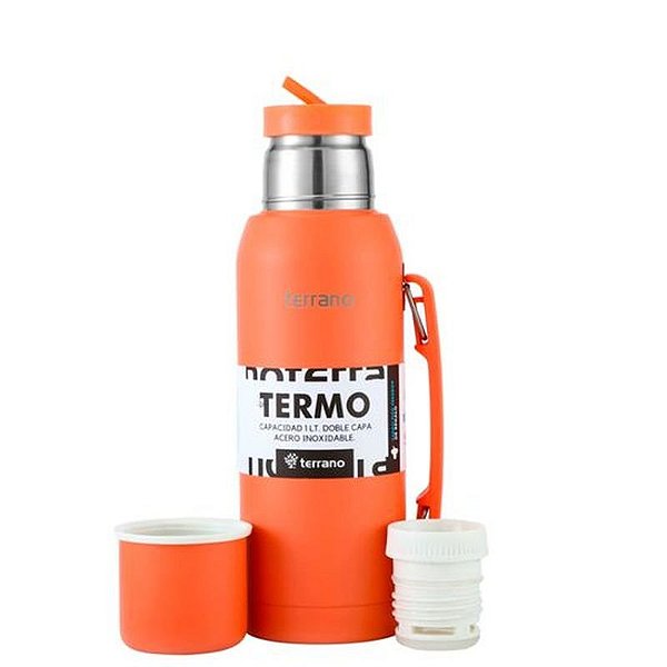 Garrafão Térmico Terrano Premium 1L - Coral