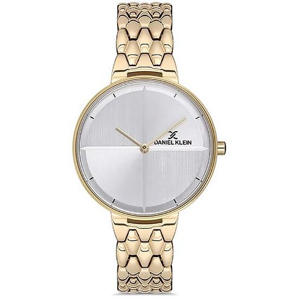 Relógio Feminino Daniel Klein DK.1.12666-6 Dourado Premium para Mulheres