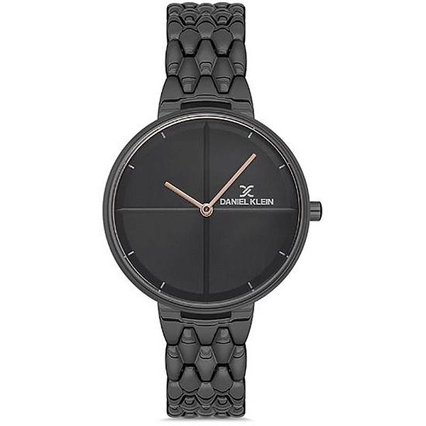 Relógio Daniel Klein Premium Feminino DK.1.12666-5 com Pulseira Preta