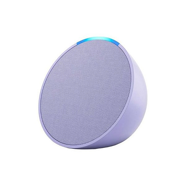 Caixa de Som Smart Alexa Echo Pop 1TH - Bluetooth e Wi-Fi - Cor Lavanda