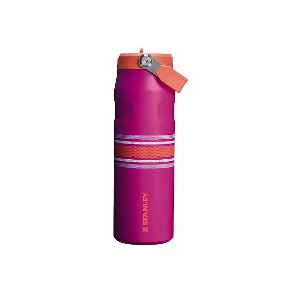 Garrafa Térmica Stanley Aerolight Iceflow 710ML com Canudo - Fuschia Mesh