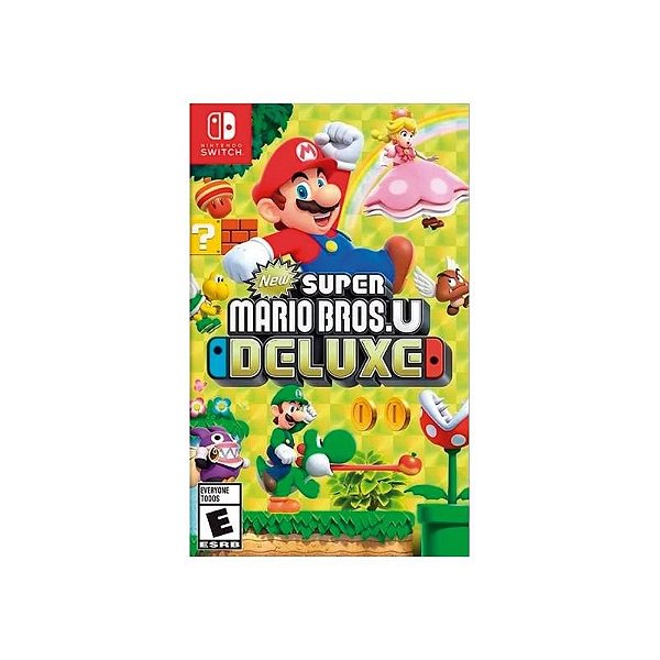 Nintendo Switch: Super Mario Bros.U Deluxe - Jogo De Video Game