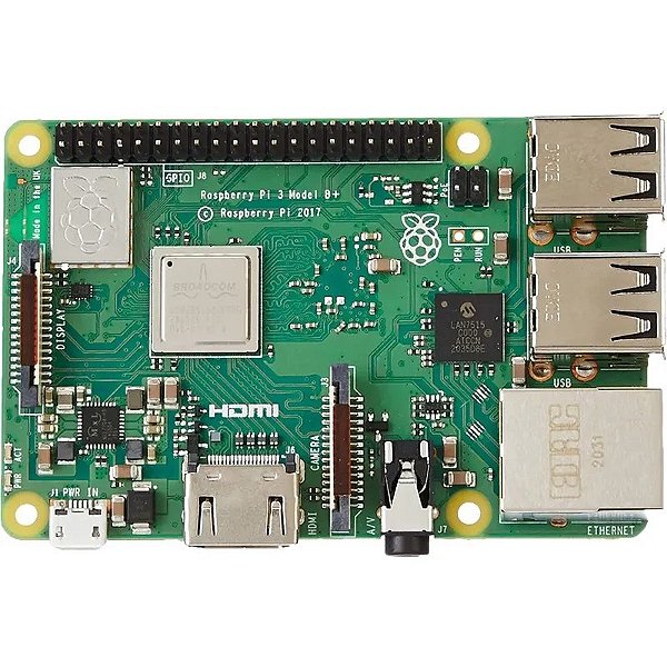 Placa Raspberry Pi 3 Modelo B+ Com 1Gb De Ram - Versão Uk