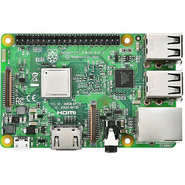 Placa Raspberry Pi 3 Modelo B - 1Gb De Ram (Versão Reino Unido)