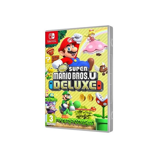 Jogo Super Mario Bros U Deluxe para Nintendo Switch - Edição Completa