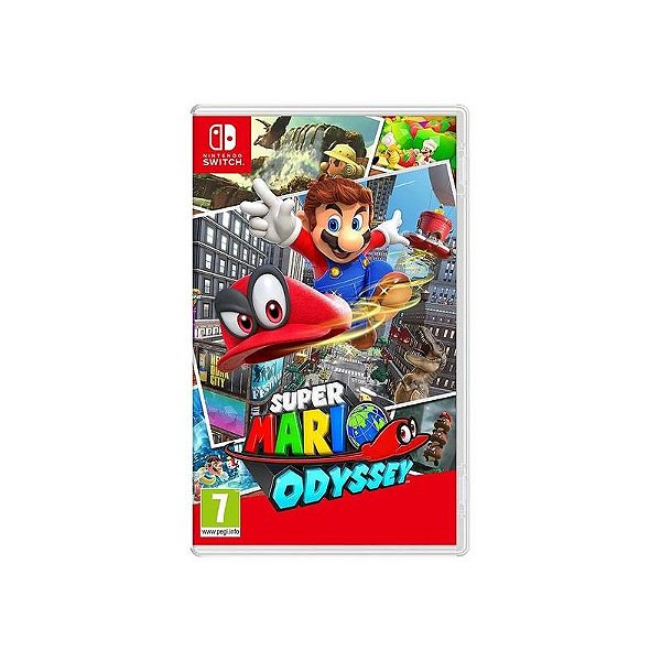 Jogo Mario Odyssey Para Nintendo Switch
