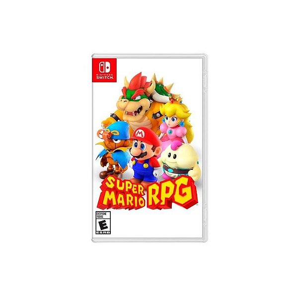 Jogo Super Mario RPG - Nintendo Switch: Aventura Épica e Diversão para Todas as Idades