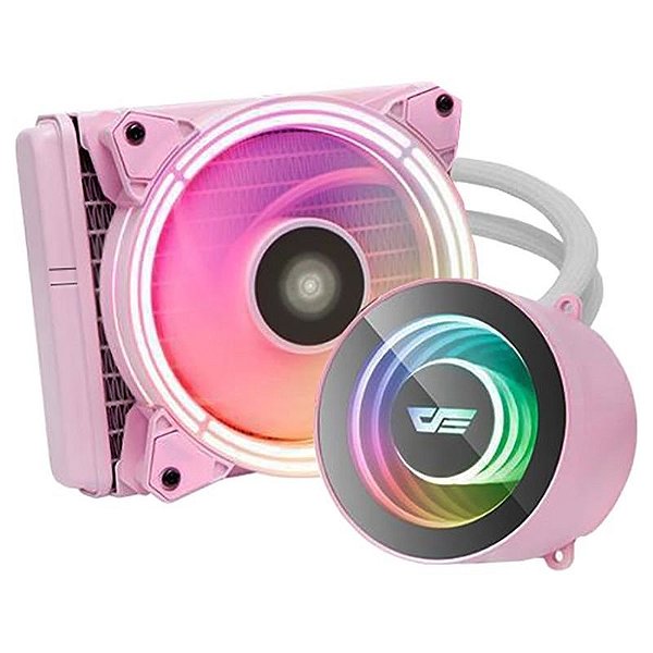 Resfriador para CPU Aigo DarkFlash Twister DX 120. RGB Rosa